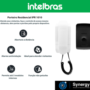 Porteiro Eletrônico Residencial Intelbras IPR 1010